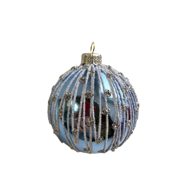 Набор шаров пластик. декор №13 разные цвета, 6см / 8см / 10см Шар пластиковый декорированный