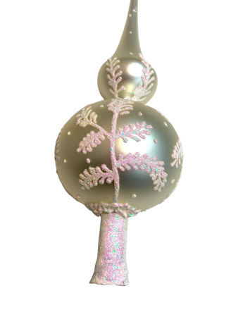 Стеклянная верхушка декор №4