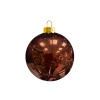 Шар елочный стекл. 8 см, [G-03]