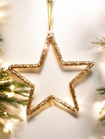 Игрушка елочная стекл. [5716]