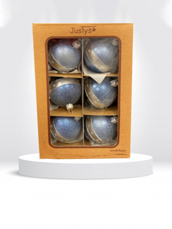 Шар пластиковый декорированный