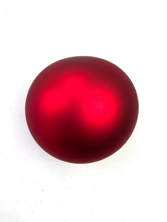 Шар елочный стекл. "Глянцевый" 8 см, [G-21]