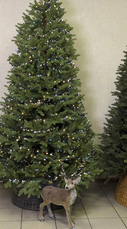 Светодиодная гирлянда Koopman Snake Comfort Basic, 1200 тепл./хол. белых LED, IP44 [AX8512150]