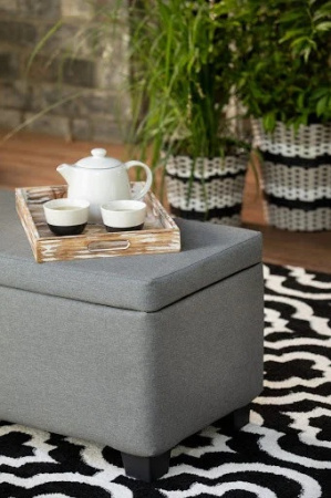 Скамья мягкая уличная Keter OTTOMAN, серый [237821]