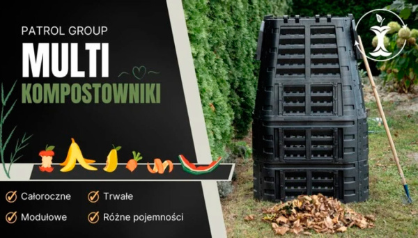 Компостер Multi на 1000 литров [KOMPOST1000NCZAPG001]