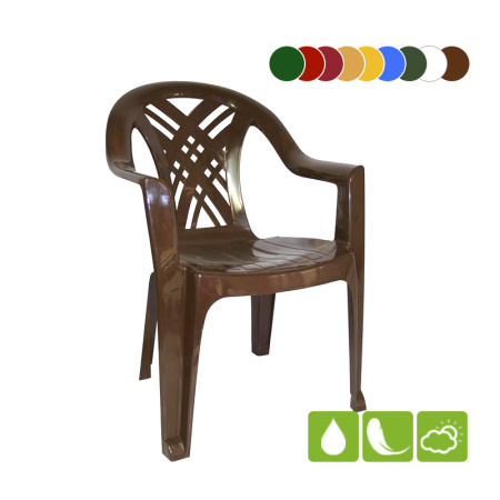 Пластиковый стул-кресло "Престиж-2" [110-0034]