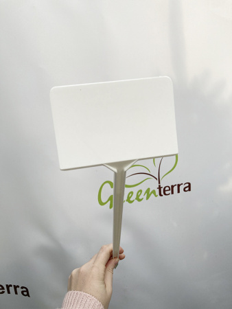 Табличка садовая для маркировки растений с наклейкой 40х10.3х6.7см, уп. 10 шт.