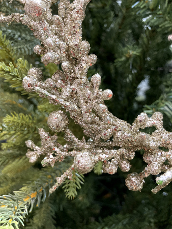 Украшение елочное "Венок из ягод" 15см [66671]