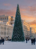 Большая уличная каркасная ель "Евро-2"