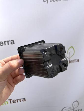 Горшок для рассады квадратный формованный 0.20 л, 7*7*7 см.