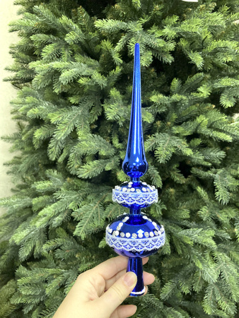 Верхушка на елку декорированная