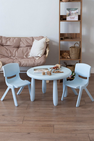 Стул детский BALU голубой