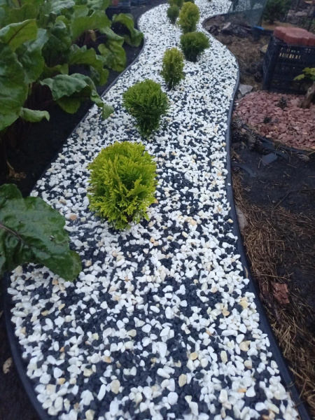 Мрамор/гранит щебень декоративный, 5-10мм, (20 кг)