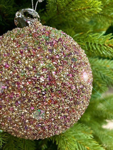 Шар елочный стекл. [63755]