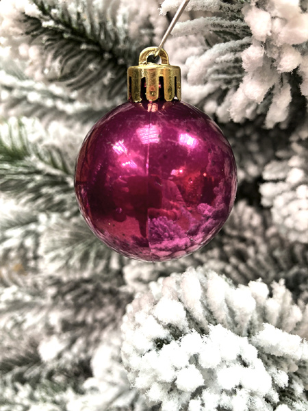 Набор пластиковых шаров Magnolia mix 4 см, 16 шт