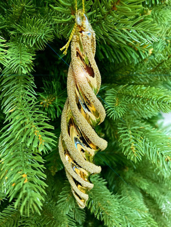 Игрушка елочная стекл. [63482]