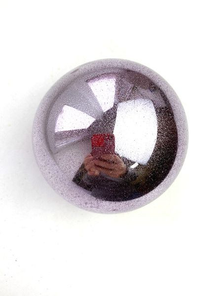 Шар елочный стекл. 8 см, [G-199s]