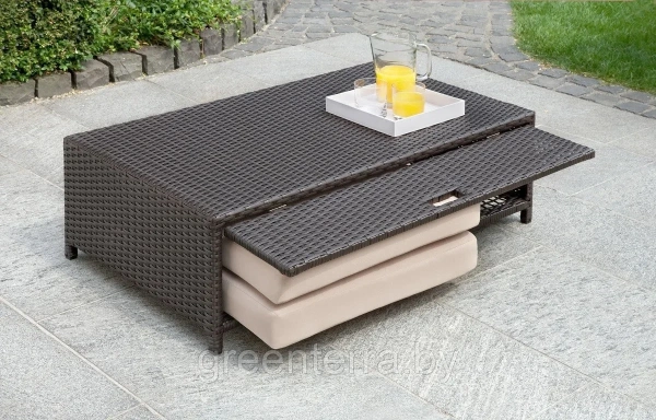 Диван-кровать уличный трансформер 3 В 1 "BAHIA", капучино [429106]