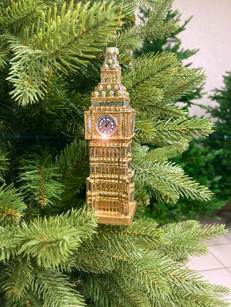 Игрушка елочная стекл. [62897]