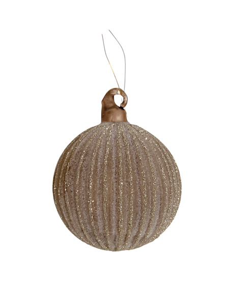 Шар елочный стекл. [66230]