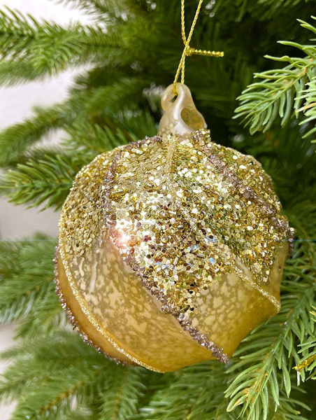 Шар елочный стекл. [63568]