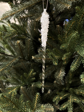 Игрушка елочная стекл. [6100]