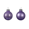 Набор стекл. шаров 3.5 см лавандовый mix, 16 шт [010716]