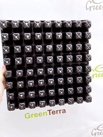 Кассета для рассады 72 ячейки (72-Ф), 75мл 