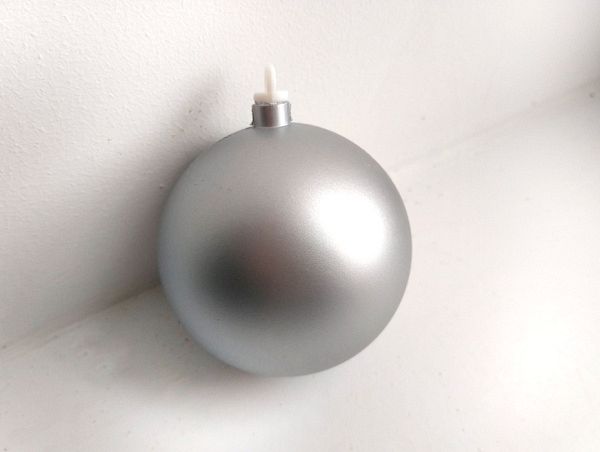 Шары пластиковые, серебро мат. Шары пластиковые, матовые серебро