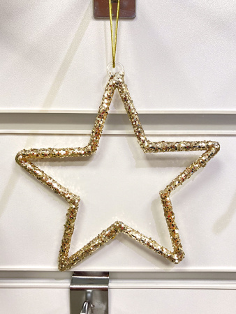 Игрушка елочная стекл. [5716]