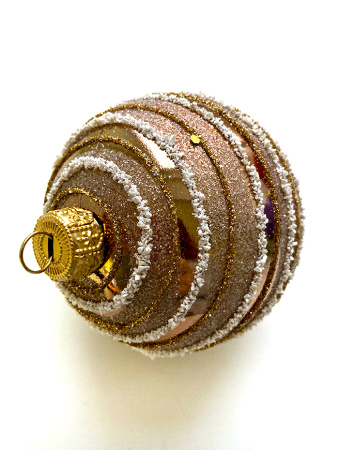 Шар пластиковый декорированный