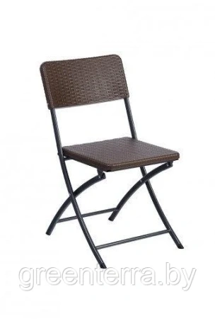 Складной стул Easy Rattan Brown Chair, Испания [59579]