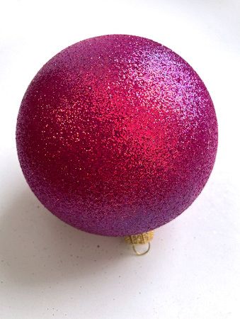 Шары пластиковые, парча малиновый хамелеон