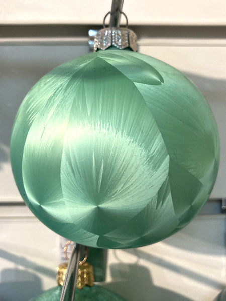 Шар елочный стекл. 8 см, [70]