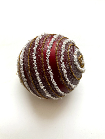 Шар пластиковый декорированный