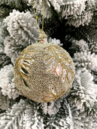 Шар елочный стекл. [63540]