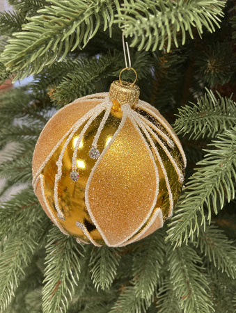 Набор шаров пластик. декор №5 разные цвета, 6см / 8см / 10см Шар пластиковый декорированный