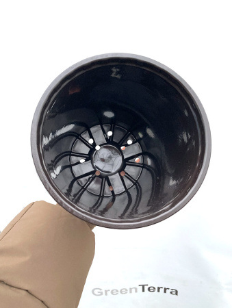 Высокий горшок для роз 3л, ø 16см, высота 20см, формованный