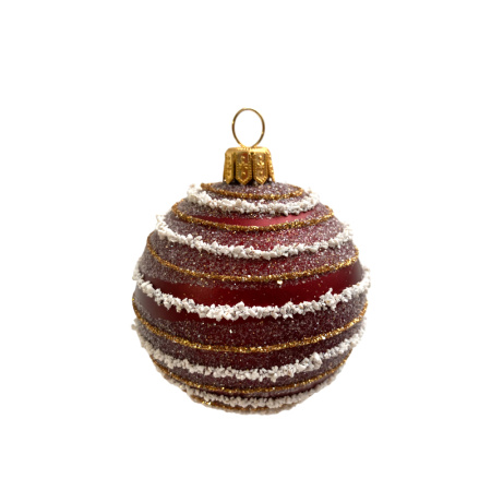 Шар пластиковый декорированный