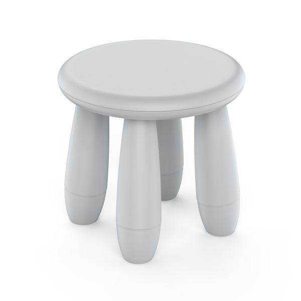 Табурет детский BARNY светло-серый
