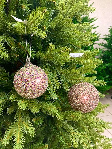 Шар елочный стекл. [63754]