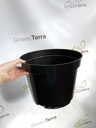 Горшок круглый под саженцы 10л, ø 28см, высота 23 см