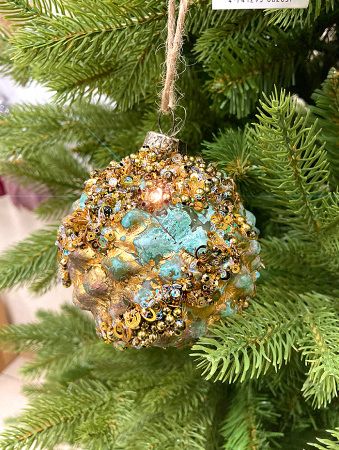 Шар елочный стекл. [60263]