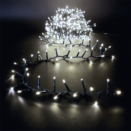 Светодиодная гирлянда Luca Snake 14м, 700 холодных белых LED [83774]