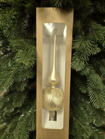 Стеклянная верхушка декор №6