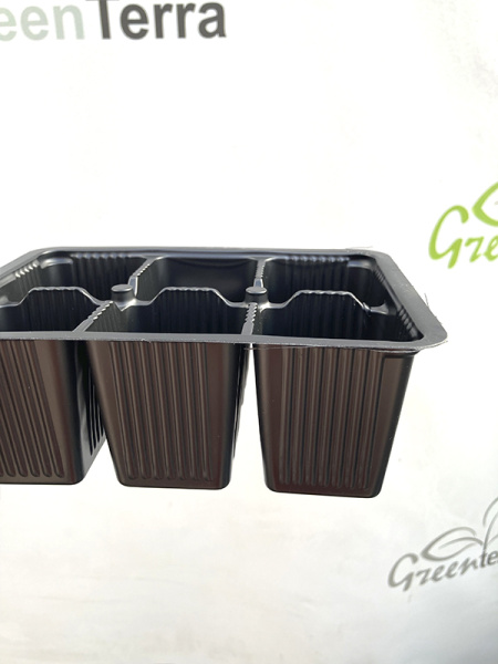 Мини кассета для рассады 6 ячеек, 170мл