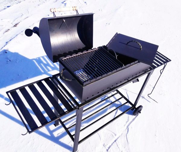 Кованый мангал (гриль, барбекю, коптильня) "Эрдинг"