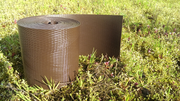 Газонная лента 20см*9м, коричневый