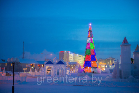 Ель искусственная сегментная "Сибирская" Ель искусственная сегментная "Сибирская"