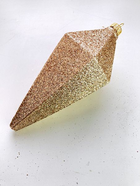 Украшение елочное "Кристалл" 21 см, парча золото Украшение елочное "Кристалл" золото